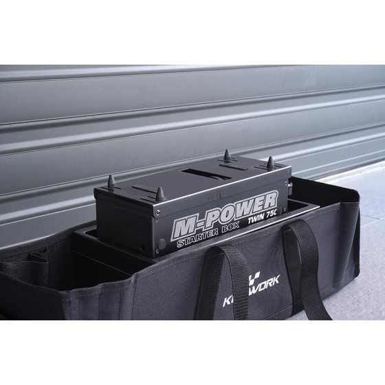 Koswork 1/8 Racing Bag/Starter Box Bag (w/KOS32010 Starer Box Case & Lid)