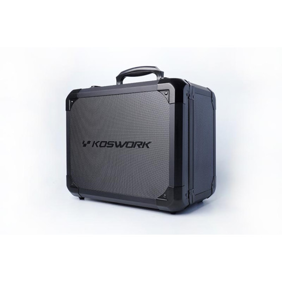 Koswork Mini Black V2 Aluminum Carry Case (w/Futaba 10PX/4PM/7PX/7PXR foam)