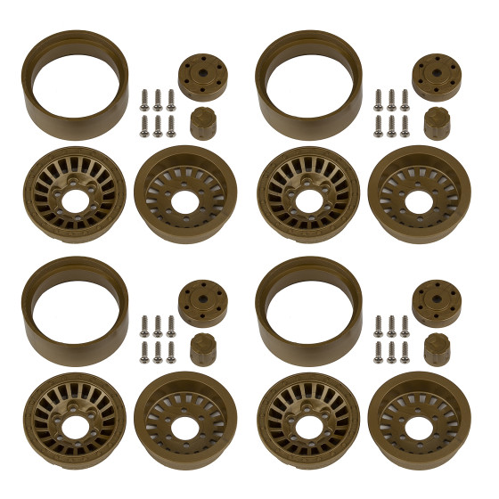 Element RC Enduro Urbine Wheels, 1.55, bronze color