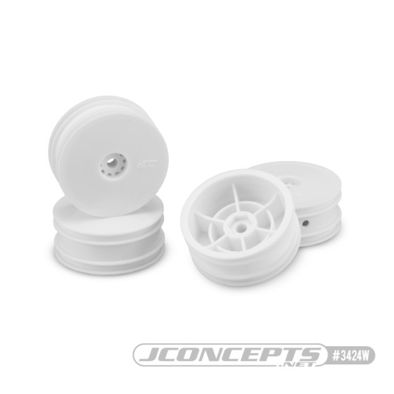 JConcepts Mono - Losi Mini-B front wheel - (white) - 4pc