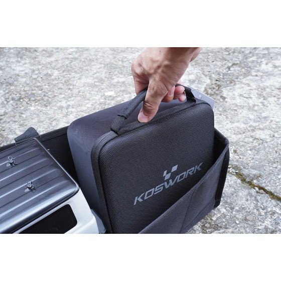 Koswork Long Racing Bag/Starter Box Bag/Pit Bag/Crawler Bag (690mm, w/5mm hard plate)