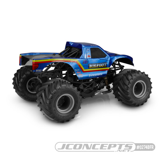 JConcepts 2010 Ford Raptor, BIGFOOT Racer body (Fits ? Losi LMT, Axial SMT10)
