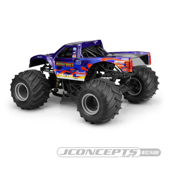 JConcepts 2010 Ford Raptor, Angels BIGFOOT body (Fits ? Losi LMT, Axial SMT10)