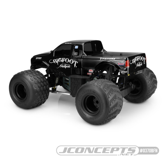 JConcepts 2005 Ford F-250 Super Duty, BIGFOOT Nation body (Fits ? Losi LMT, Axial SMT10)