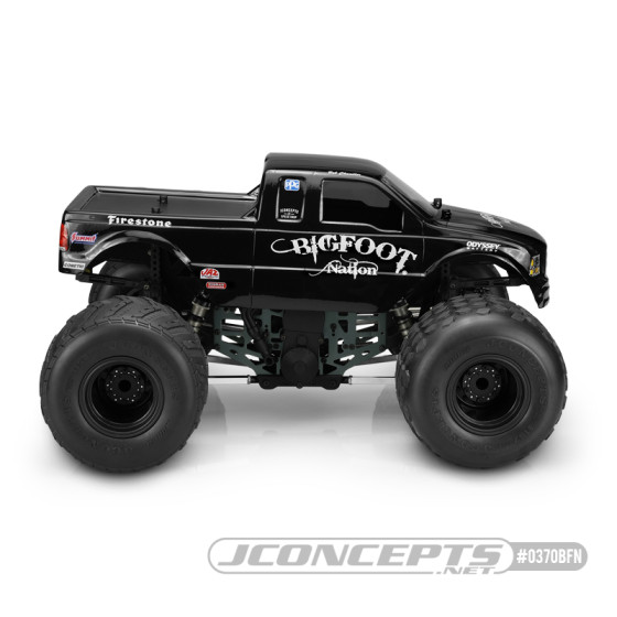 JConcepts 2005 Ford F-250 Super Duty, BIGFOOT Nation body (Fits ? Losi LMT, Axial SMT10)