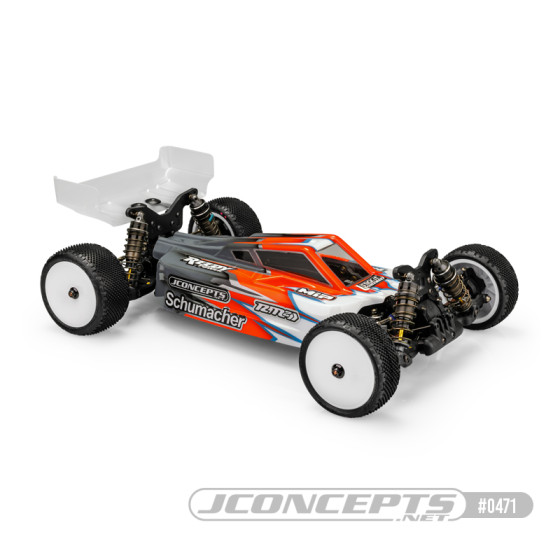 JConcepts S2 - Schumacher Cat L1R body w/ Carpet | Turf wing - light-weight