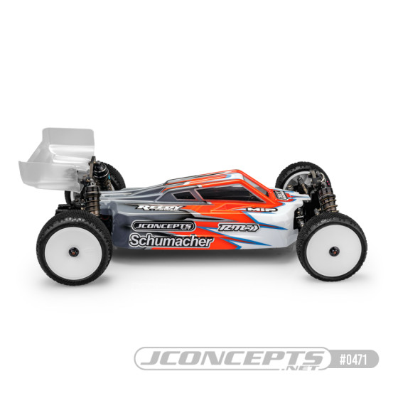 JConcepts S2 - Schumacher Cat L1R body w/ Carpet | Turf wing - light-weight