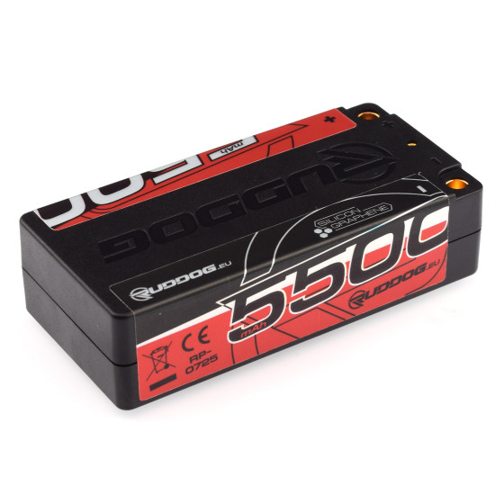 RUDDOG 5500mAh 120C/60C 7.6V Stick Pack LiPo-HV Battery