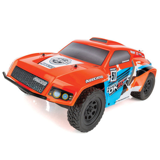 Team Associated Pro2 DK10SW Dakar Buggy RTR, orange/blue
