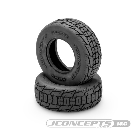 JConcepts Swiper - blue compound, 1/8th | SCT dirt oval tire (Fits - #3421 and SCT wheel)