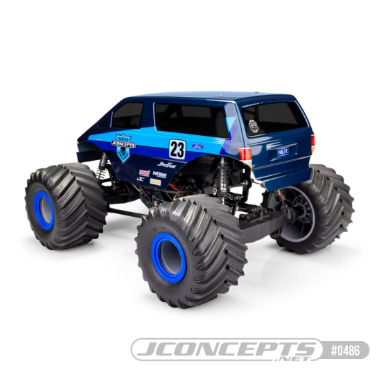 JConcepts 1985 Ford Aerostar, Racer, 12.5 to 13.0 WB (Fits - Losi LMT, Axial SMT10, 12.5? to 13.0? WB)