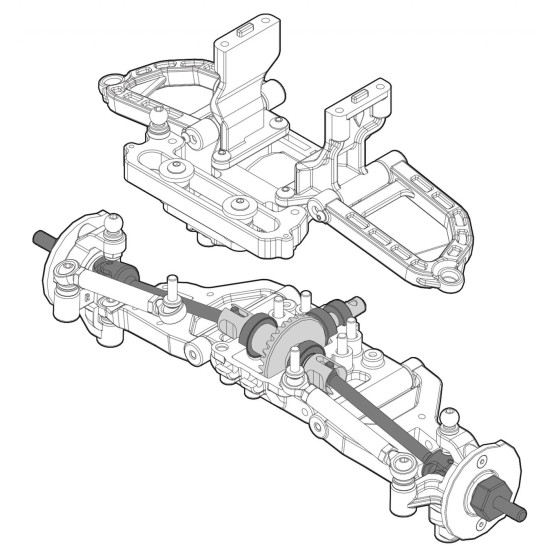 Element RC IFS2, Independent Front Suspension Conversion Kit