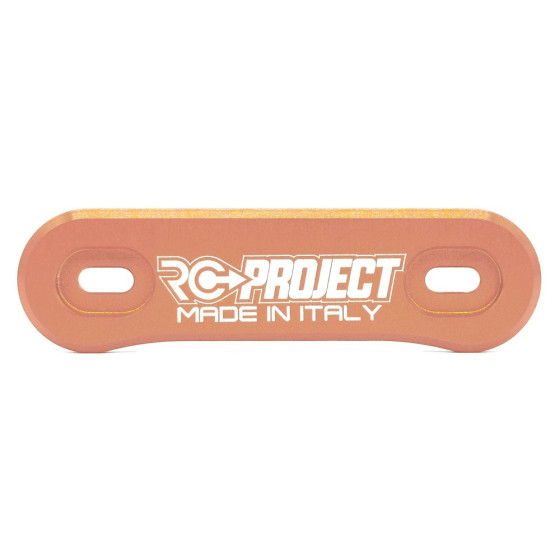 RC-Project One Piece Wing Button in Ergal 7075 T6 Peach