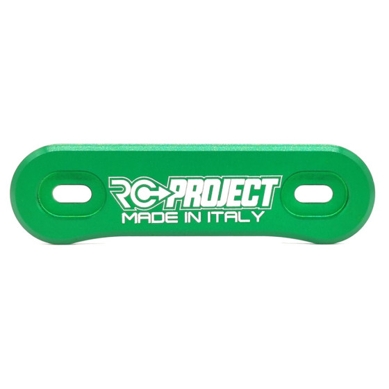 RC-Project One Piece Wing Button in Ergal 7075 T6 Green