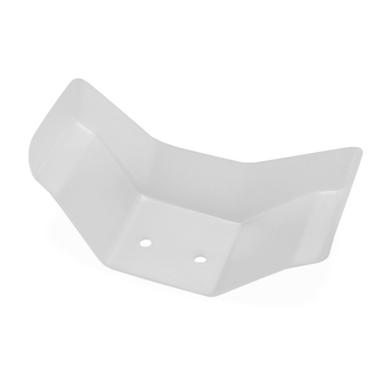 Jconcepts Aero lower front wing, 2pc. (requires front wing mount, not included)