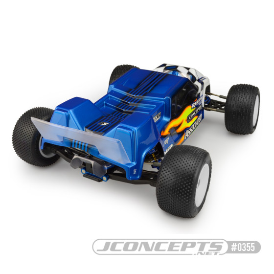 Jconcepts F2 - T6.1 Finnisher body w/ rear spoiler - light-weight
