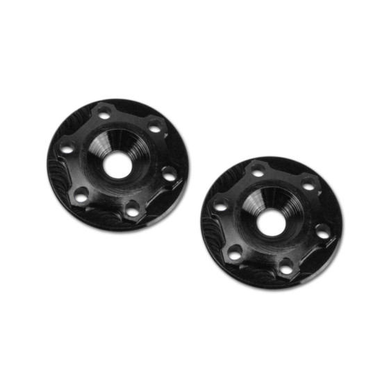 Jconcepts Finnisher - 1/8th buggy / truck - screw-in type aluminum wing button - black