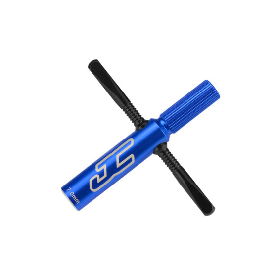 Jconcepts 7mm Fin quick-spin wrench - blue