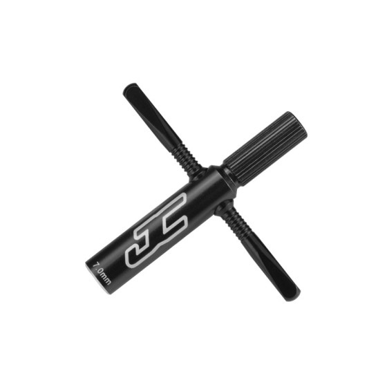 Jconcepts 7mm Fin quick-spin wrench - black