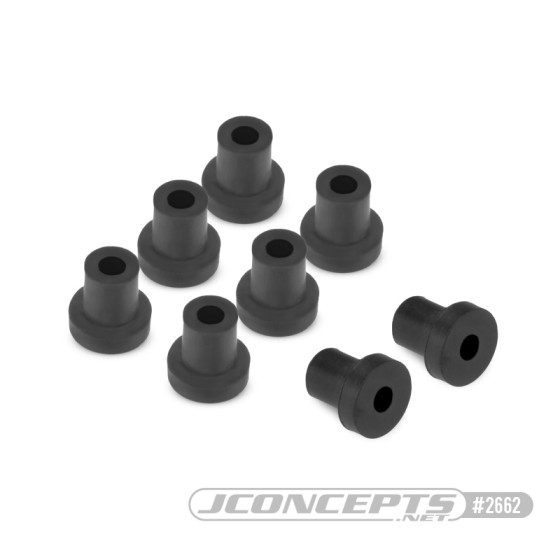 Jconcepts rubber bump stops / MT suspension uptravel limiters, 8pc
