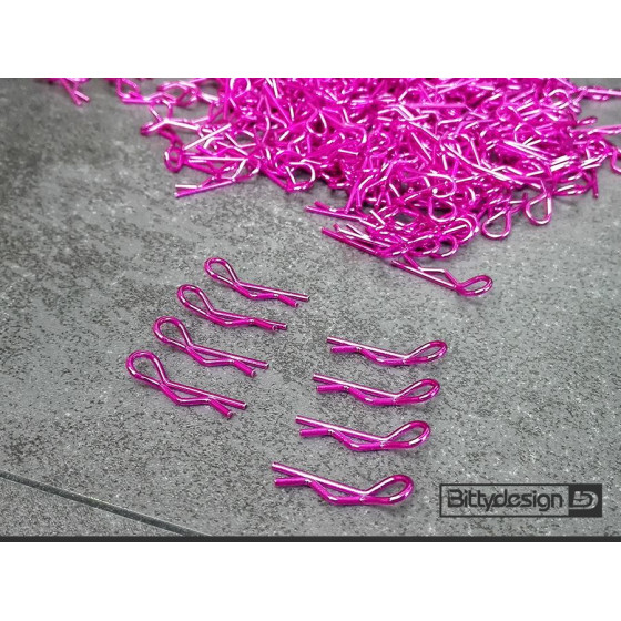 Bittydesign Body Clips Kit 8pcs Pink