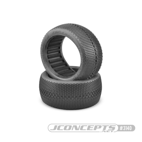 Jconcepts Triple Dees - green compound (fits 4.0 1/8th truck wheel)