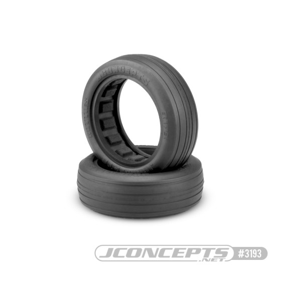 Jconcepts Hotties - 2.2 Drag Racing front tire - green compound (Fits - #3385 2.2 buggy front wheel)