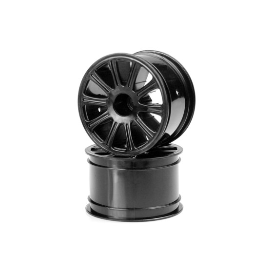 Jconcepts Rulux - 1/16th E-Revo wheel - 2.2 - (black) - 2pc.