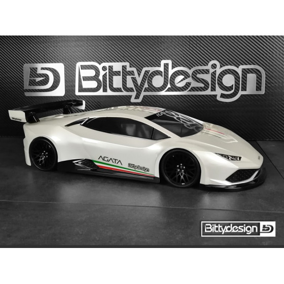 Bittydesign AGATA1/10 GT clear body 190mm