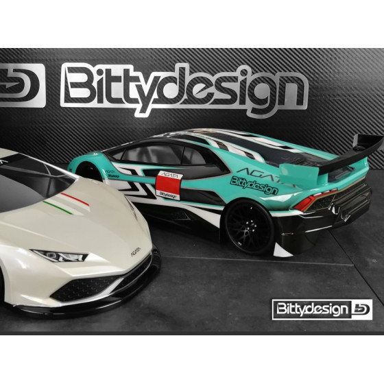 Bittydesign - BDFWD-CA45 - CA45 - 1:10 FWD - Karosserie Set - 190mm