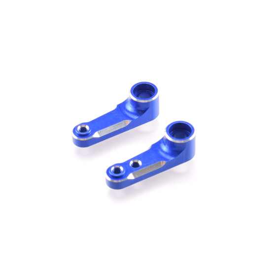Revolution Design B6.3 | T6.2 | SC6.2 Aluminium Steering Bellcrank Set (blue)