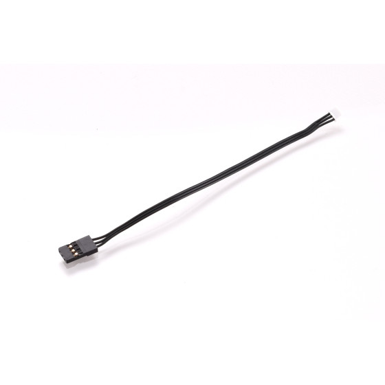 RUDDOG ESC RX Cable Black 120mm (fits RXS and others)