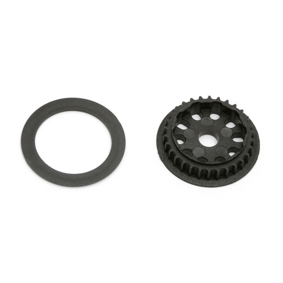 Team Associated FT Ball Diff Pulley, front