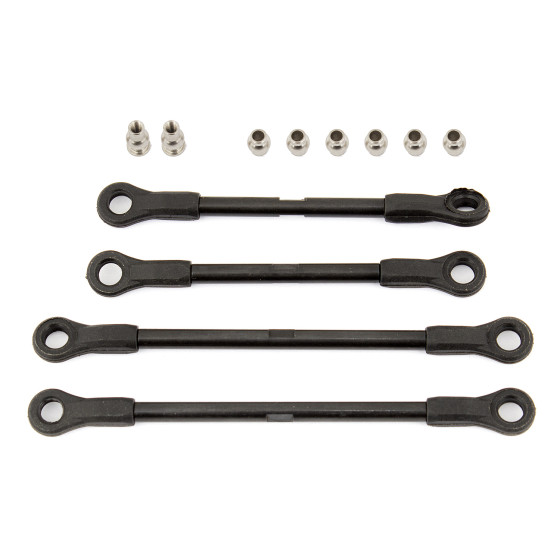 Team Associated CR12 Front Upper and Lower Links Set