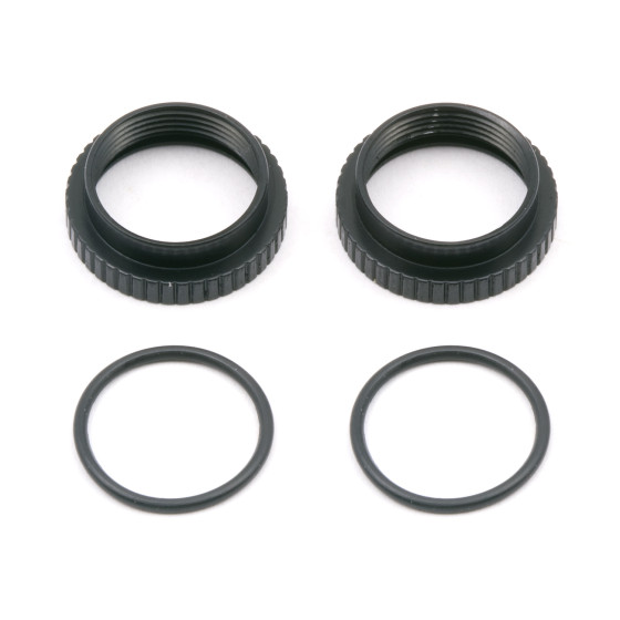 Team Associated FT Off Road Threaded Shock Collars with O-Rings