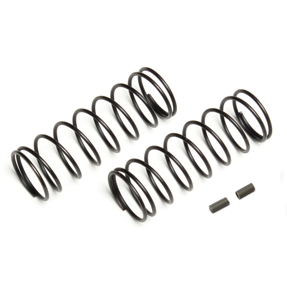 Team Associated Front Springs, gray, 4.7 lb/in