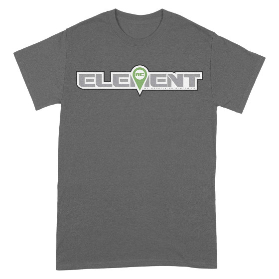 Element RC Logo T-Shirt, gray, 4XL