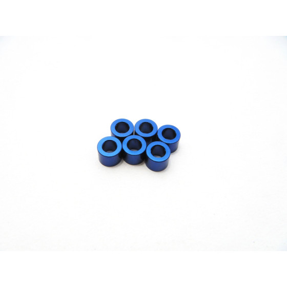 Hiro Seiko 3mm Alloy Spacer Set (2.5mm) [Y-Blue]