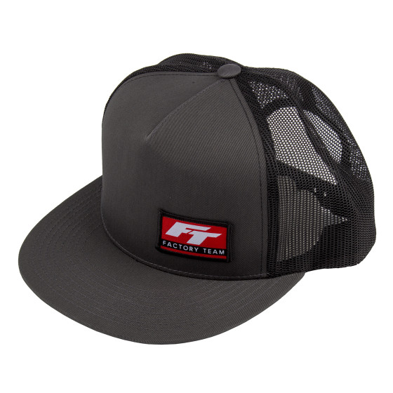 Team Associated Factory Team Logo Trucker Hat, flat bill
