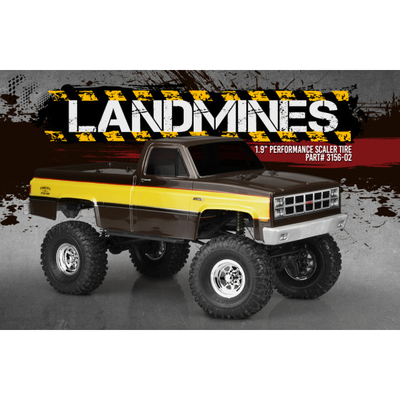 JConcepts Landmines - green force compound - 1.9 performance scaler tire 