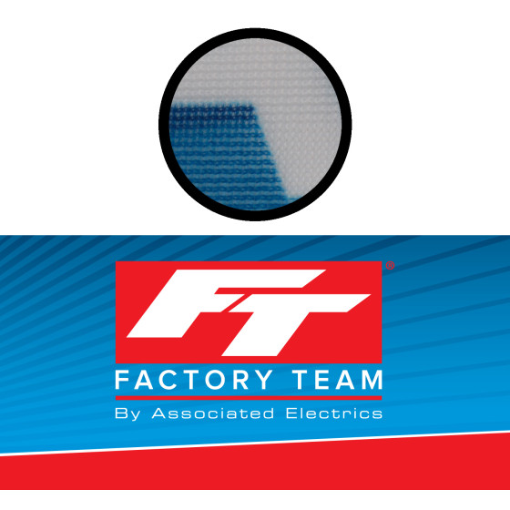 Team Associated Factory Team Cloth Banner, 48x24