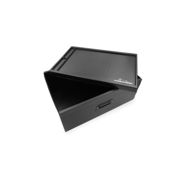 Koswork Assembly Tray / Cleaning Tray / Large Drawer Lid 510*350*30mm Black