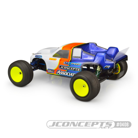 JConcepts Team Associated RC10GT, gas truck II 96 authentic body, wide (AE1634)