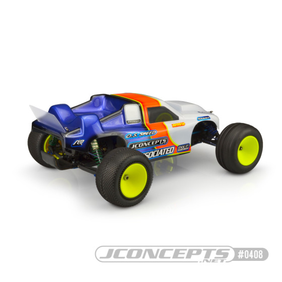 JConcepts Team Associated RC10GT, gas truck II 96 authentic body, wide (AE1634)