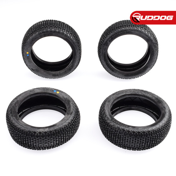 Sweep DEFENDER Yellow X (Extreme soft) 1:8 Buggy tires(No foam) 4pcs