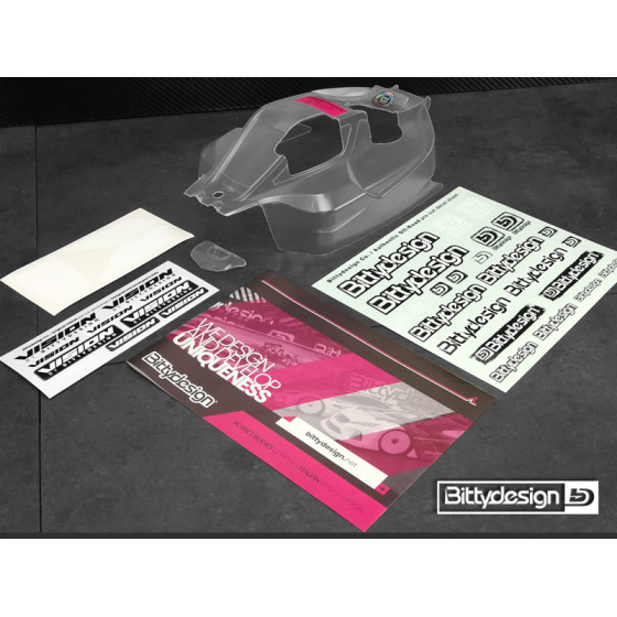 Bittydesign Vision Xray XB8 2020 Body Clear (precut)