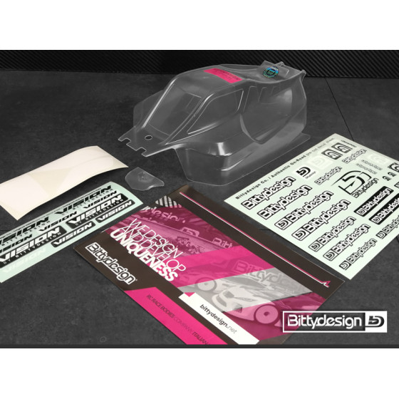 Bittydesign Vision Xray XB8E 2020 Body Clear (precut)