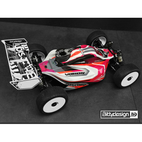 Bittydesign Vision HB Racing D819RS Body Clear (precut)