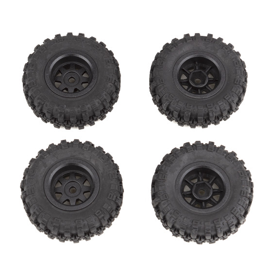 Element RC Enduro24 Wheels and Tires, mounted