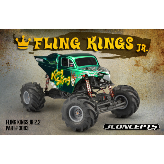 JConcepts Fling Kings Jr 2.2 - blue compound